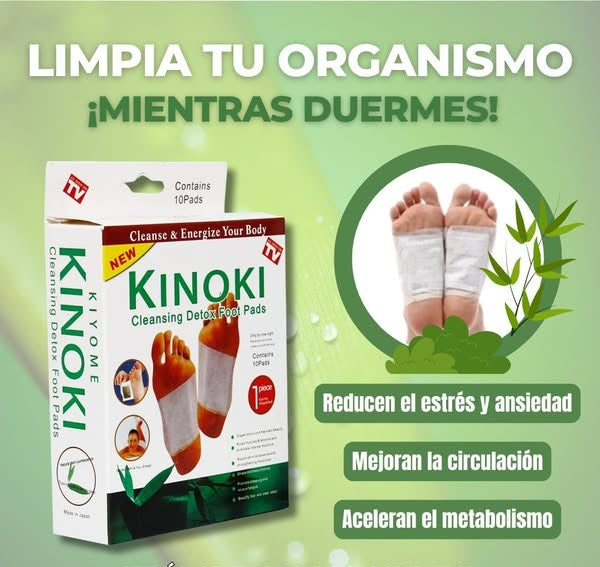 (3) CAJAS DE PARCHES DETOX